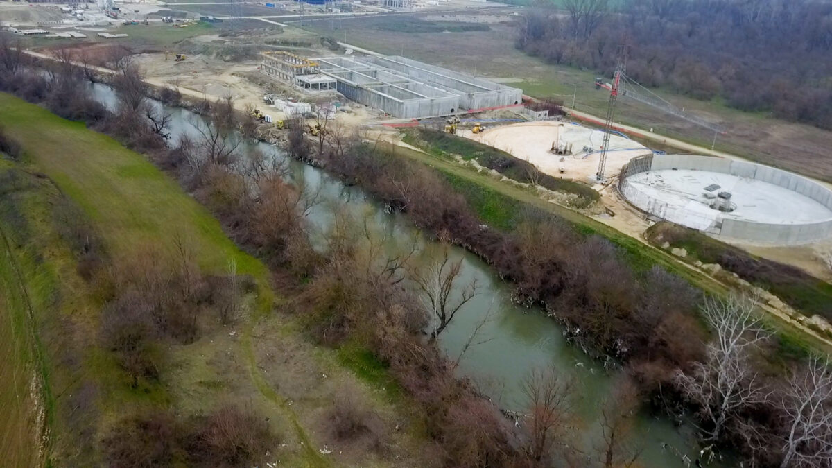 Building the Skopje wastewater treatment plant has been stuck for years